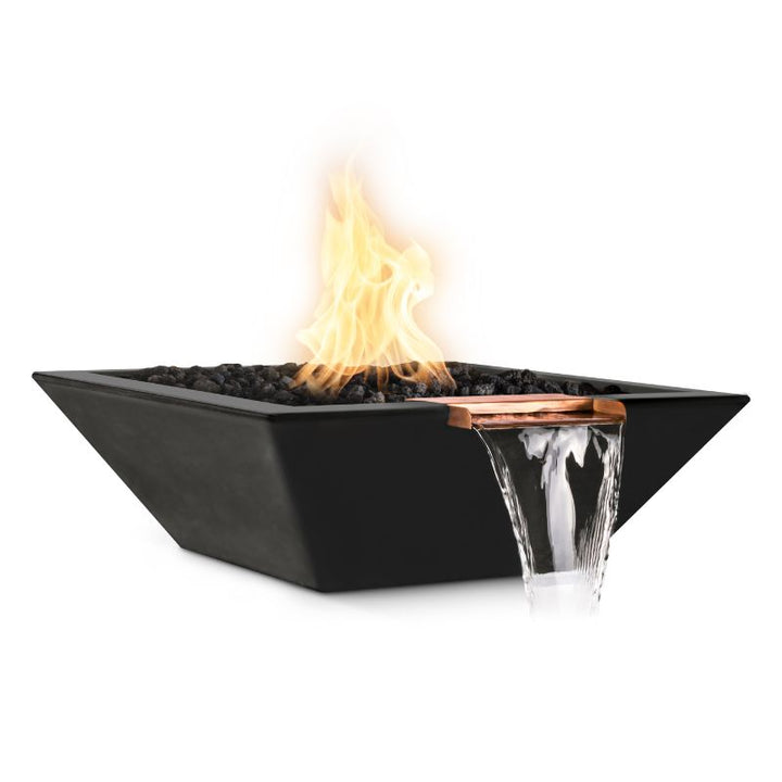 The Outdoor Plus Maya fire and water bowl ash wide spill