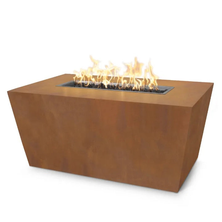 The Outdoor Plus Mesa fire pit corten steel