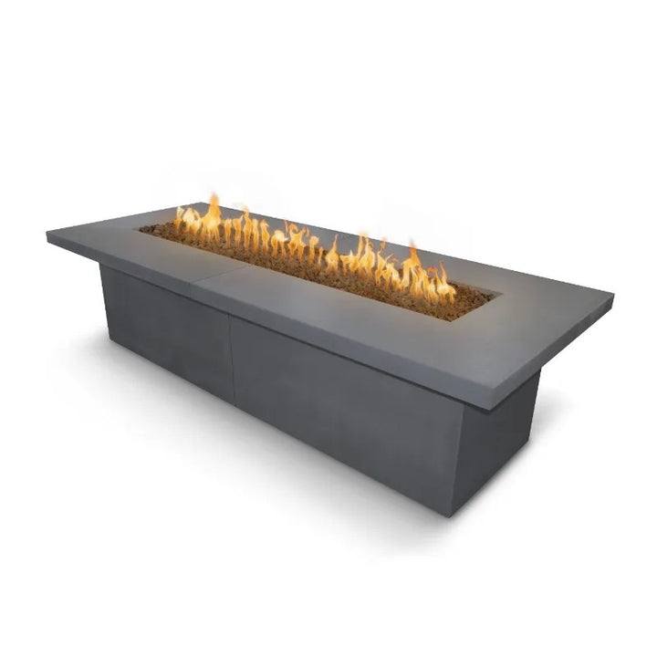 The Outdoor Plus Newport fire table GFRC gray