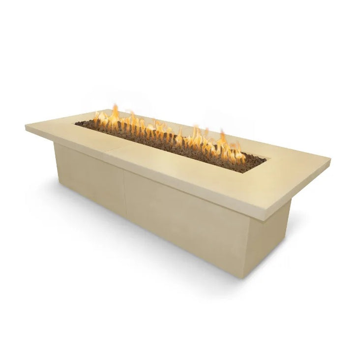 The Outdoor Plus Newport fire table GFRC vanilla