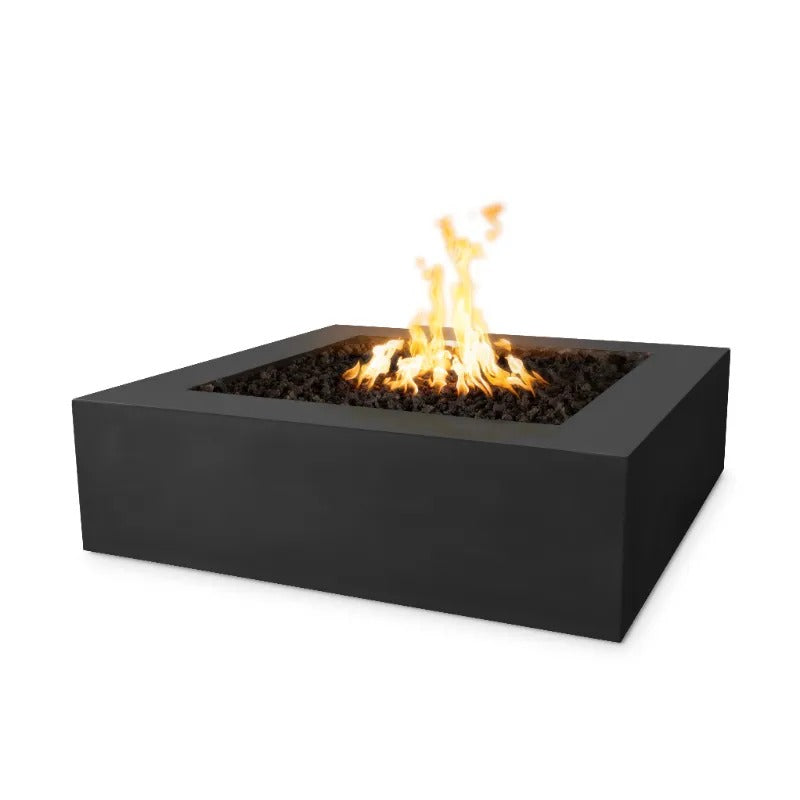 The Outdoor Plus Quad fire pit GFRC black