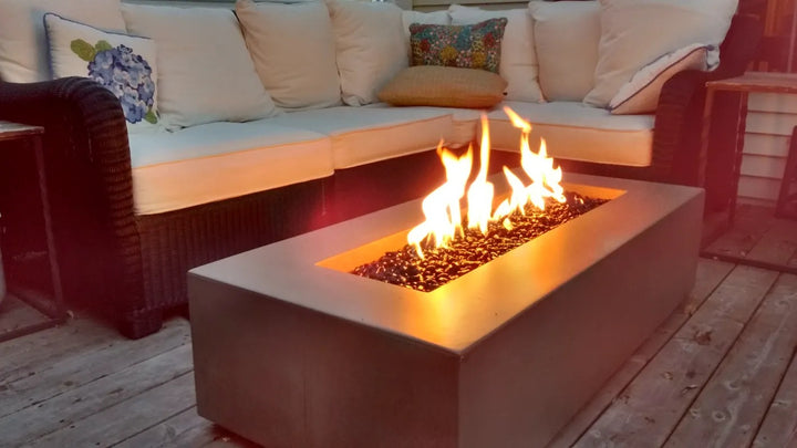 The Outdoor Plus Regal Fire Pit 60 inch wood patio