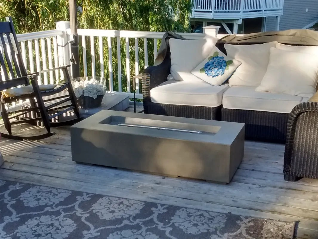 The Outdoor Plus Regal Fire Pit natural gray 60 inch patio 002