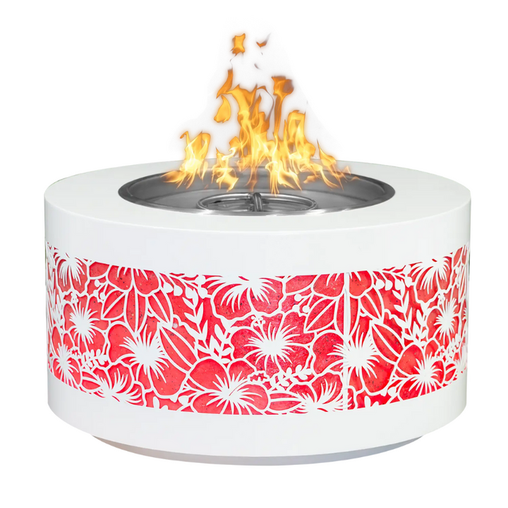 The Outdoor Plus Unity Caribbean fire pit red
