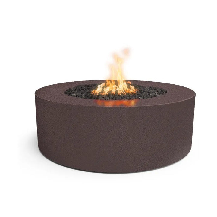 Unity fire pit copper vein powder coat