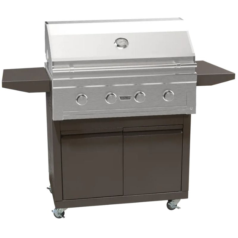 Videl Grills 36 inch brown grill cart