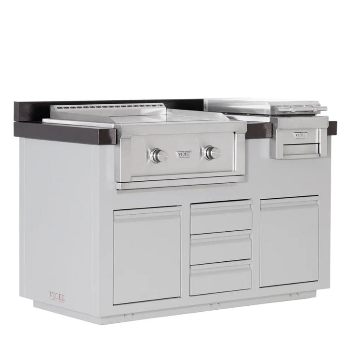 Videl Grills Alta 60I B outdoor kitchen side view
