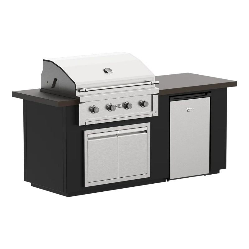 Videl USA Alta 84I outdoor kitchen with fridge