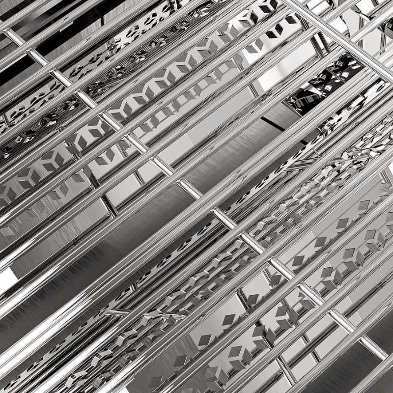 Close up of Videl Grill's barbecue grates.