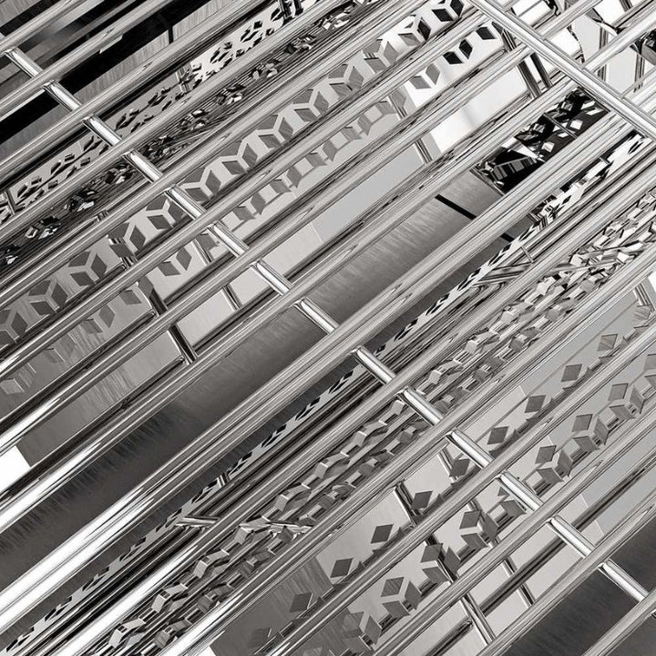 Close up of Videl Grill's barbecue grates.