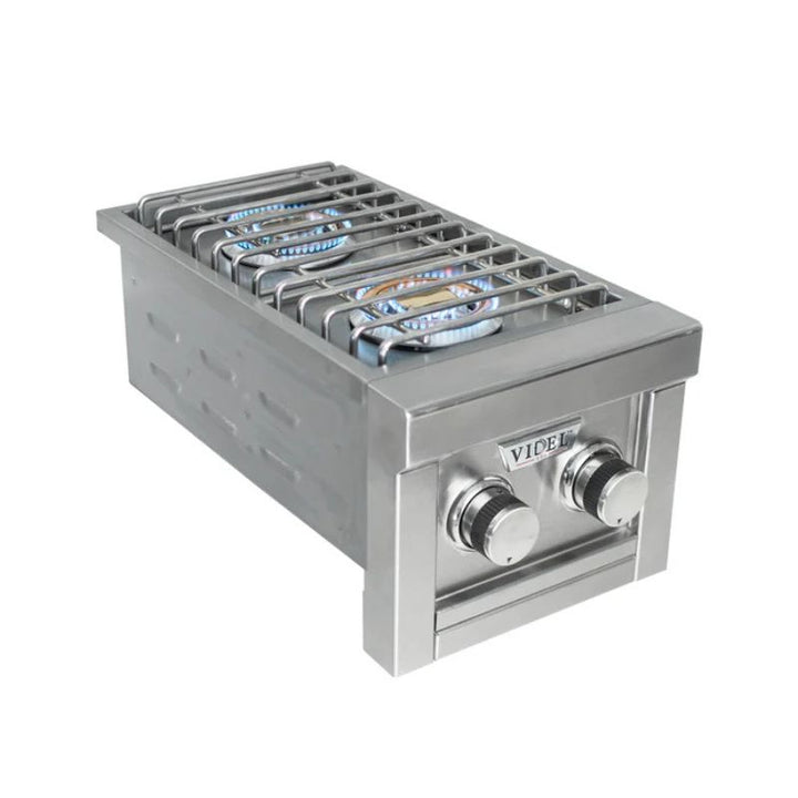 Videl USA double side burner flames