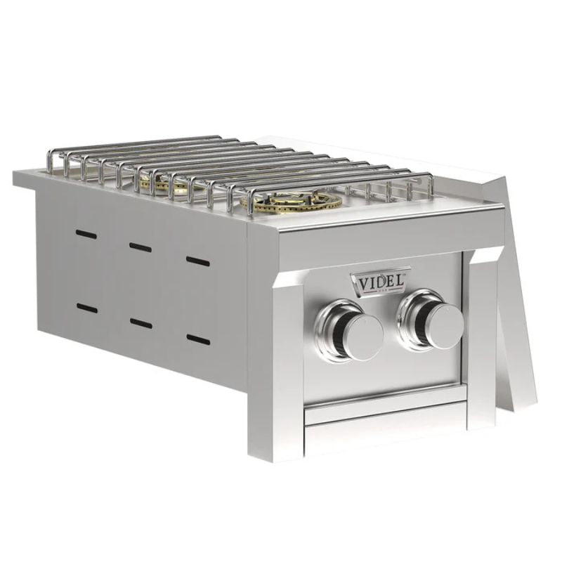 Videl USA double side burner lid off