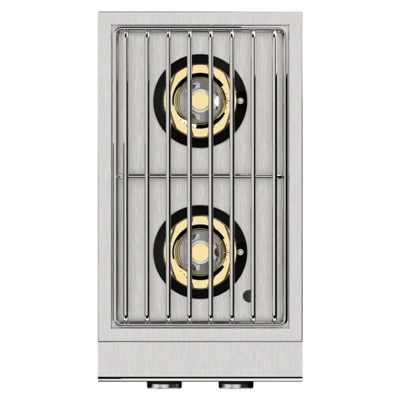Videl USA double side burner top view