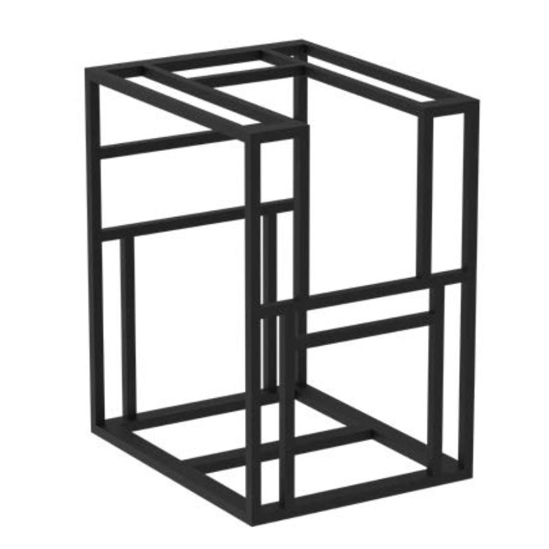 bbq island frame flat for side burner 24 inch