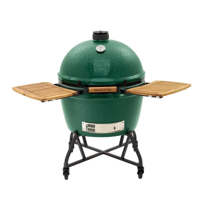 big green egg kit 2xl acacia mates up