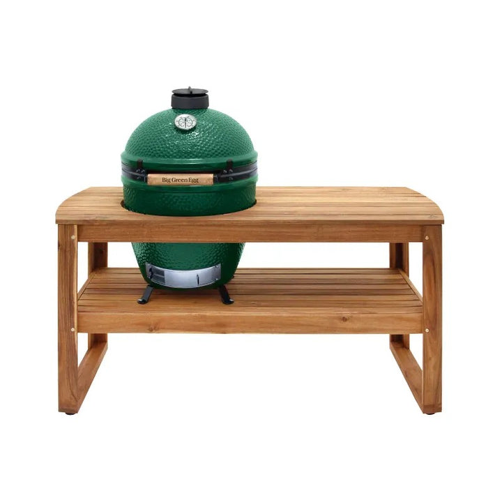 big green egg kit large acacia table