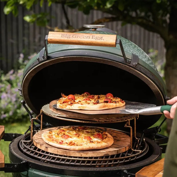big green egg large ultimate kit hot pizza