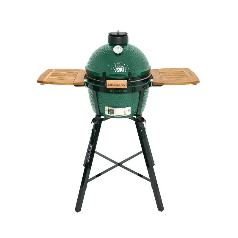 big green egg minimax ultimate kit acacia mates up