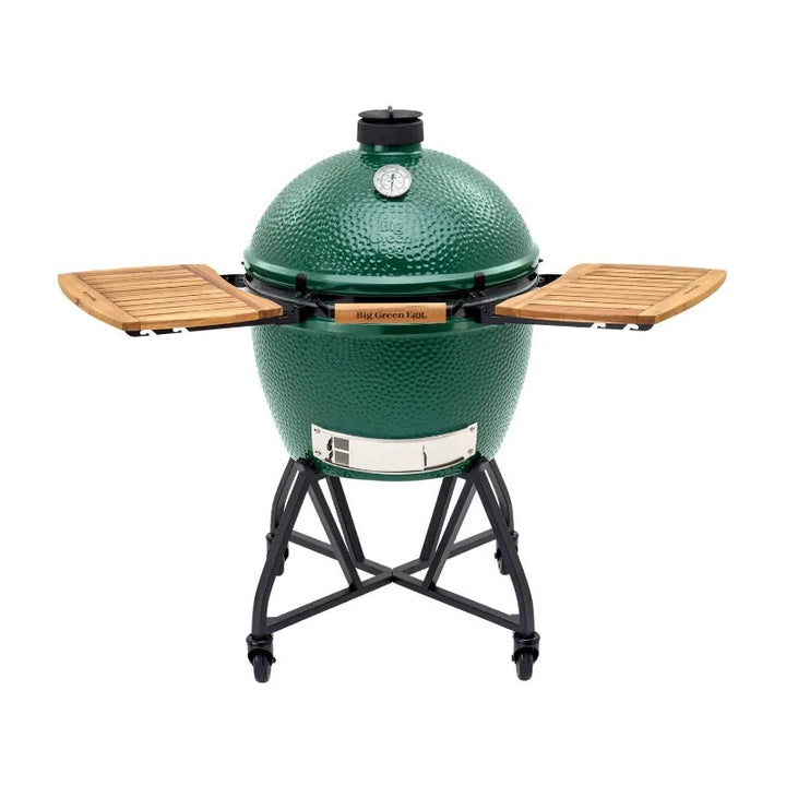 big green egg ultimate kit xlarge acacia mates up