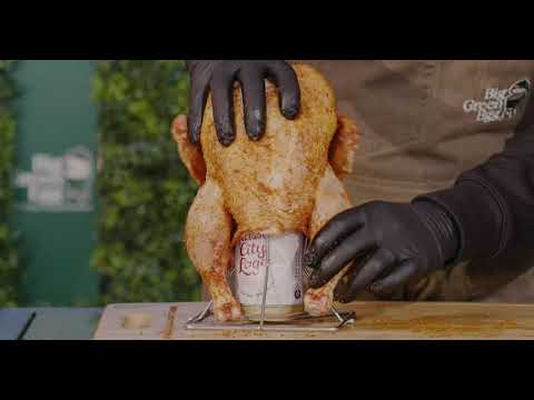 Folding, Stainless Steel Beer Can Chicken Roaster